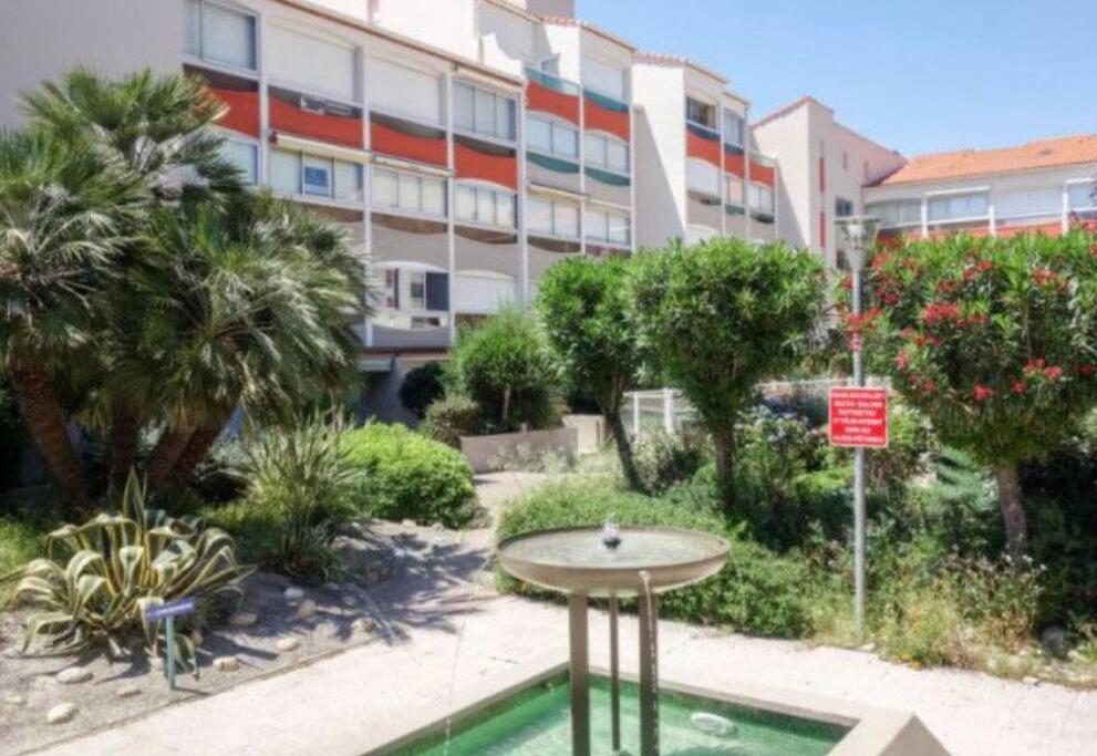 La Brise Marine ~ 300M Mer~Piscine~Clim~Wifi~Calme Argelès-sur-Mer Exterior foto
